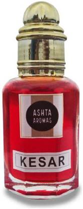 ASHTAAROMAS Pure Kesar Attar Unique Basket Case Herbal Attar Saffron Herbal Attar