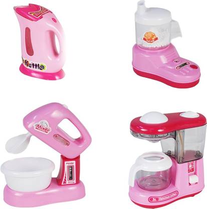 Baby Tintin Pink Household Home Apppliances Kitchen Play Sets Toys for Girls