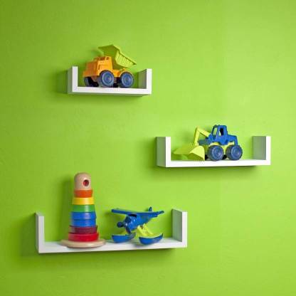 OnlineCraft wooden wall shellf Wooden Wall Shelf