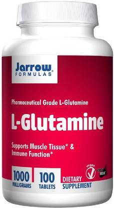 Jarrow Formulas Jarrow Formulas, L-Glutamine, 1000 mg, 100 Tablets 1000 mg, 100 Tablets