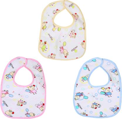 FIRST TREND Waterproof baby bibs/aprins for the babies Honey comb Pack of 3
