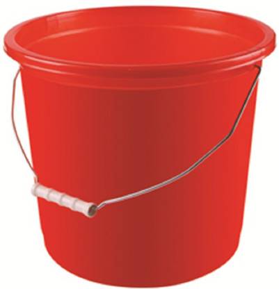 SUPER 1 Orange Bucket 10 L Plastic Bucket