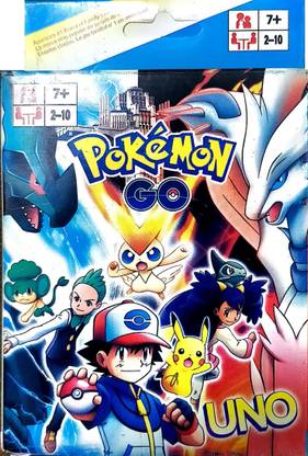 Golden Feather Kids Playing Cards Pokemon GO UNO CARDS