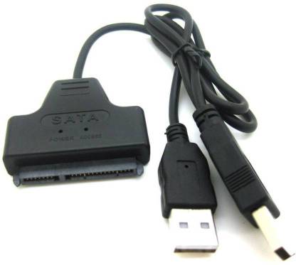 JX2 Micro USB Cable 0.3 m USB 2.0 to 2.5" SATA 22P Hard Drive HDD Adapter Cable Converter