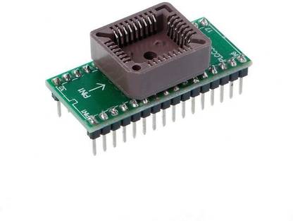 Xsentuals PLCC32 to DIP32 USB Universal Programmer IC Adapter Tester Socket for TL866CS Micro Controller Board Electronic Hobby Kit