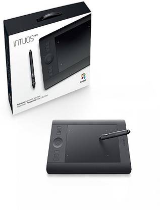 WACOM PTH-451/K1-CX Intuos Pro 6.2 x 3.9 inch Graphics Tablet Connectivity - USB, Wireless