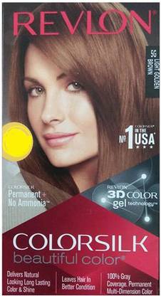 Revlon Colorsilk Hair Color , Light Golden brown