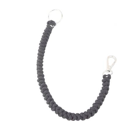 Paracraft Best Survival Snake Knot keychain with Carabiner for Camping, Hiking, Outdoor Activities- Gre Key Chain