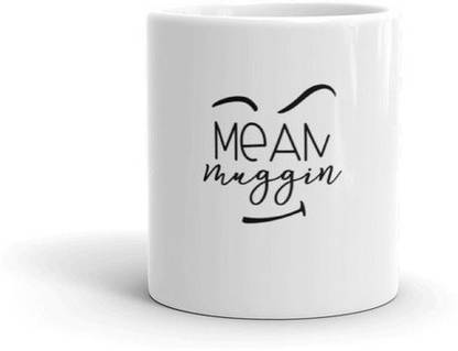Kraftidy MEAN MUGGIN Coffee Ceramic Coffee Mug