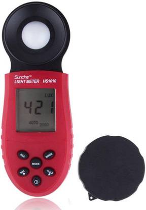 divinezon HS1010 High Accuracy 200,000 Lux Digital Light Meter Illuminance Brightness Light Meter Light Meter