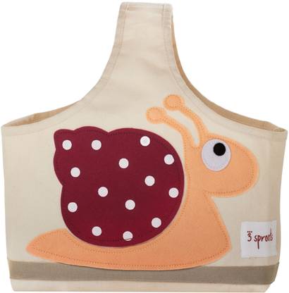 3 Sprouts Storage Caddy-Snail Storage Caddy
