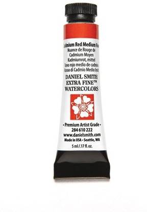 DANIEL SMITH Cadmium Red Medium Hue - 5ml Watercolor Tube