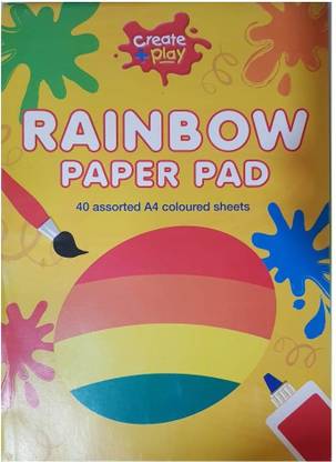 RS PAPER A4 RAINBOW PAPER PAD Sketch Pad