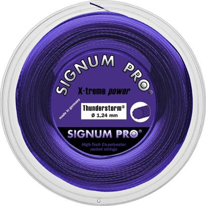 Signum Pro Thunderstorm 1.30mm- 200m Reel 1.3 Tennis String - 200 m