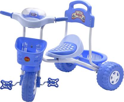 Oximus Baby Tricycle for Kids with Front & Basket Recommended for Toddler 1,2,3,4,5 Years Old Children Musical Tricycle for Baby Boys & Girls Gift (Blue) 060 060blue Tricycle