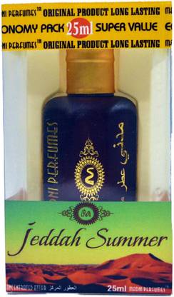 MADNI PERFUMES Jeddah Summer Economic Series Concentrated Attar / Ittar 25ml Herbal Attar