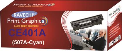 Ravechi 507A CE401A Cyan Black Toner