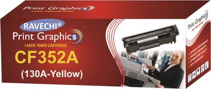 Ravechi 130A CF352A Yellow Black Toner