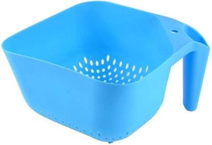 VP STORES Shelf Sink Drain Basket Folding Plastic Kitchen Trolley