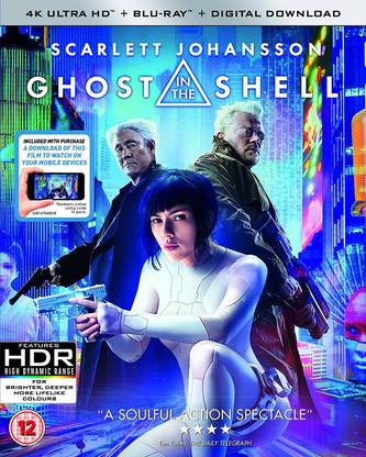 GHOST IN THE SHELL 4K UHD + digital download [Blu-ray] [Region Free]
