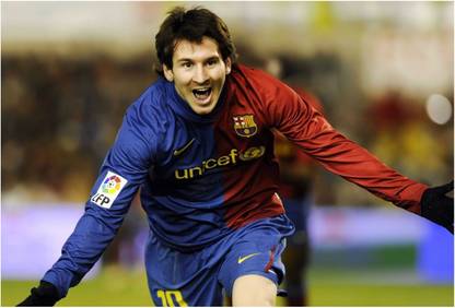 Wall Poster ' Messi Happy moment' (Paper Board,33 Cm x 48 Cm) Paper Print