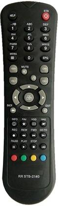 LipiWorld STB-2140 NXTDIGITAL Remote Control Compatible for  Set Top Box NXT Digital Remote Controller