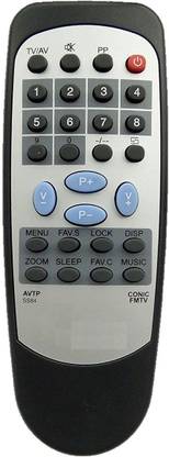 LipiWorld AVTP SS84 TV Remote Control Compatible for  FMTV Conic Remote Controller
