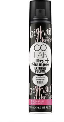 Colab Dry Shampoo Extreme Volume 200ml with Incredible Volume Boost Formula