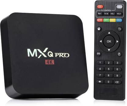 CHG WiFi 4K 1080P 64bit MXQ PRO Android TV Box Quad Core Set Top Boxes XBMC Kodi Pre-installed nternet TV Box 1080 7.5 inch DVD Player