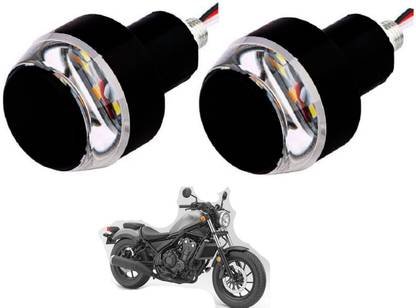 SM FASHION BLUE Motorcycle Handlebar / Turn Signal LED Light Blinker Indicator Handle Bar 02 Bike Handlebar Weights