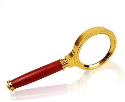 INAAYA Magnifying Glass, Antique Handheld Magnifying Glass For Reading Newspapers, 60 MM, Pack Of 1 60 MM Magnifying Glass