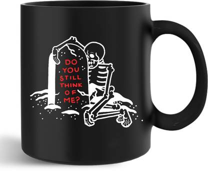 OddClick Do You Still Think of Me Coffeemug Gifts for Boyfriend Girlfriend For Asking After Breakup Sad Song Ceramic Coffee Mug