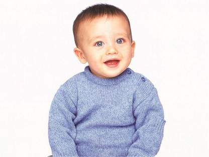 BABY BLUE Paper Print
