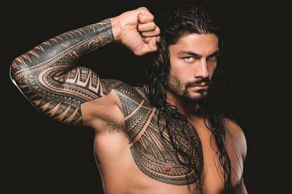 ROMAN TATTOO Paper Print