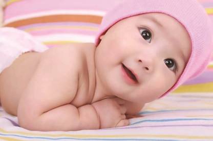 Cute Babies HD Wallpapers Paper Print