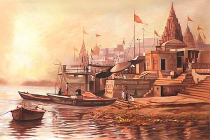 Banaras Paper Print