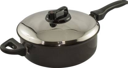Lootkabazaar Korean Made Pressure Air Cooker 3.7 L Outer Lid Induction Bottom Pressure Cooker