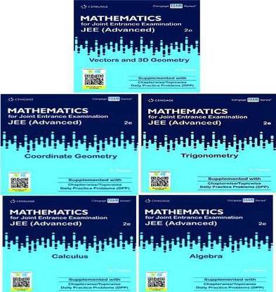 Cengage Maths Author G Tewani ( Calculus , Alzebra , Coordinate , Trignomantry , Vector 3D ) Set Of 5 Books