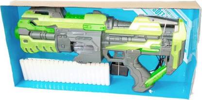 ClueSteps Best Cool Shooting Game Air Soft Bullet Gun Fluorescent Bullets (20 Bullets Included) Guns & Darts