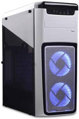 GAMEMAX MBLED AMD 2400G (8 GB RAM/Radeon™ RX Vega 11 Graphics Graphics/2 TB Hard Disk/64 GB SSD Capacity/Windows 10 (64-bit)/2GB DDR5 GB Graphics Memory) Ultra Tower