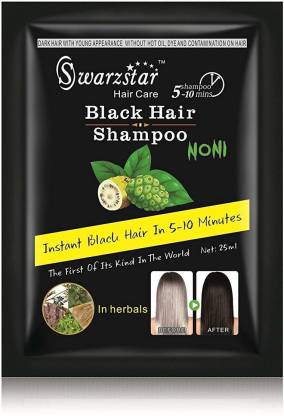 Swarzstar Black Instant Hair Color Dye (Black) , Black
