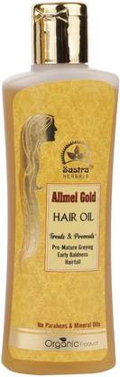 SASTRA HERBALS ALLMELGOLD HAIR OIL-WITH REGROWTH HERBS Hair Oil