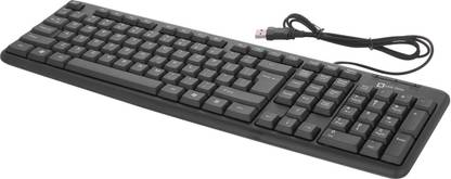 Live Tech KB-01 USE WINDOWS XP, WINDOWS 10, WINDOWS 7, LINUX, WINDOWS 8 Wired USB Standard Desktop Keyboard Compatible with Desktop, Laptop, Mac
