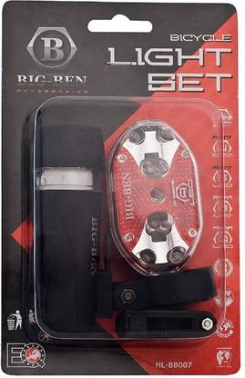 BIG-BEN Front & rear light LED Front Rear Light Combo