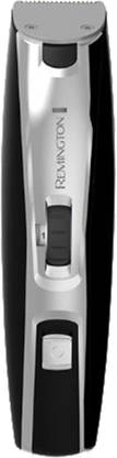 Remington Products Remington MB4040 Lithium Ion Powered Men's Rechargeable Mustache Beard and Stubble Trimmer, Black Trimmer 60 min  Runtime 10 Length Settings