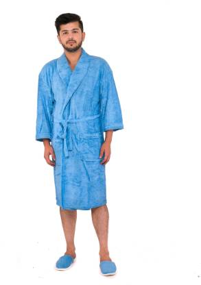 Koyoka Sky Blue Free Size Bath Robe