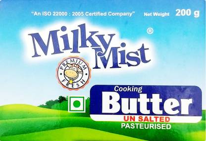 Milky Mist Cooking Pasteurised Unsalted Butter
