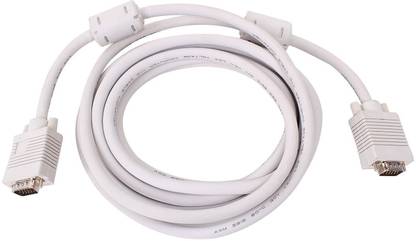 TERABYTE  TV-out Cable Terabyte 5 Meters High Quality VGA 15 Pin Male-Male Cable for LCD LED TFT Moniter