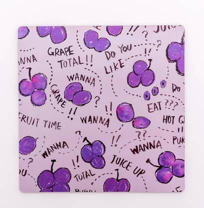 KolorFish Gaming Mouse Pad Custom, Vintage Funky Animated Non-Slip Rubber Unique Printed Grap Mousepad