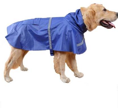 Birds' Park Dog Rain Coat High Neck for Labrador, Dalmatiam & medium sized pet SIZE: 28 No "EXPORT QUALITY" Large Rain Sheet